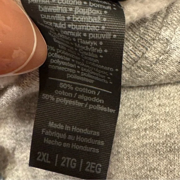 Vintage Handmade American Flag Sweatshirt – Gray Pullover - Picture 6 of 7